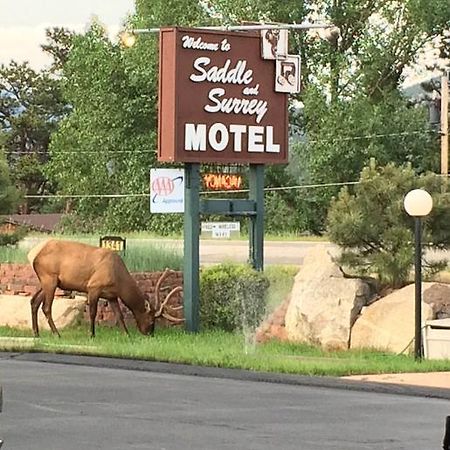 אסטס פארק Saddle & Surrey Motel מראה חיצוני תמונה